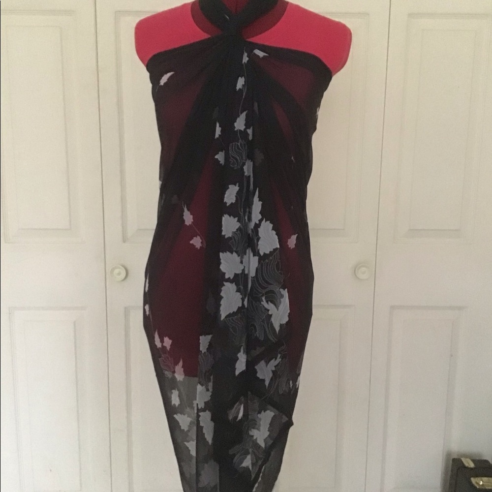 NWOT Sarong Handmade from Vintage Sari Fabric